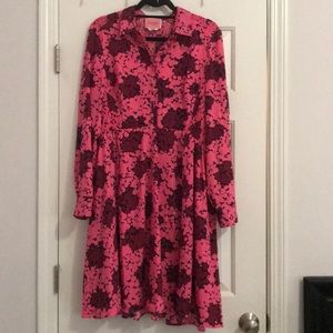 Kate spade bubble dot smocked dress